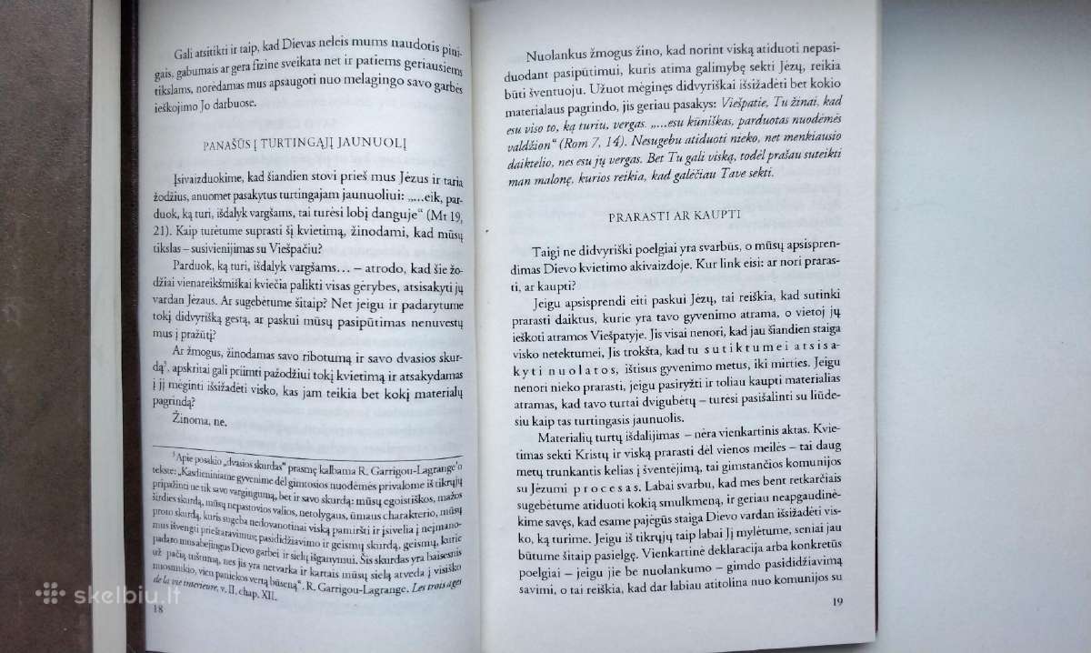 Vien Dievo gana. Gyventi palaiminim dvasia. Kuniga - nuotraukos Nr. 6