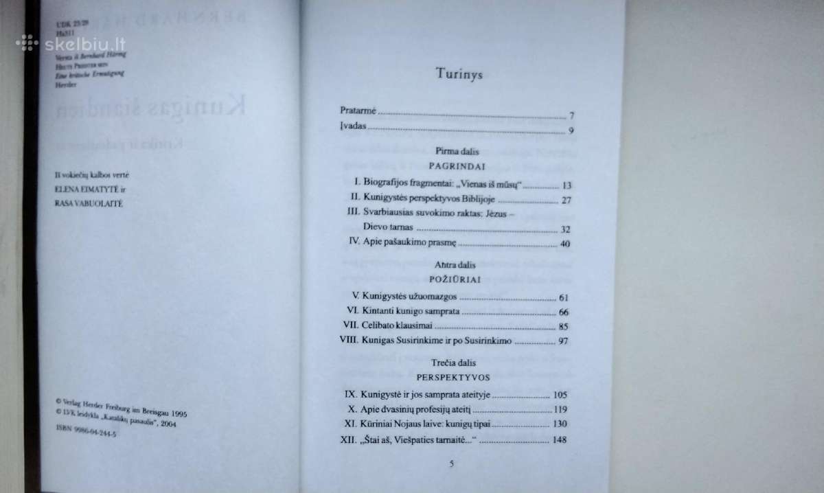 Vien Dievo gana. Gyventi palaiminim dvasia. Kuniga - nuotraukos Nr. 19
