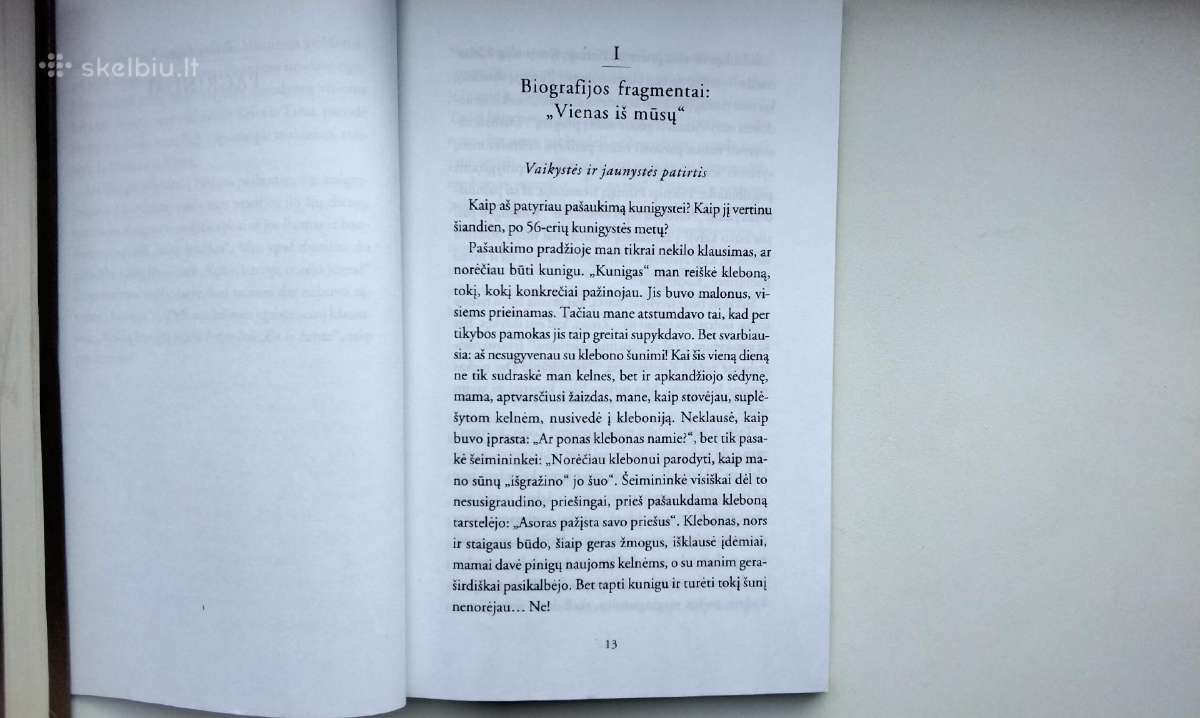 Vien Dievo gana. Gyventi palaiminim dvasia. Kuniga - nuotraukos Nr. 20