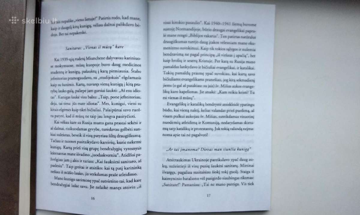 Vien Dievo gana. Gyventi palaiminim dvasia. Kuniga - nuotraukos Nr. 21