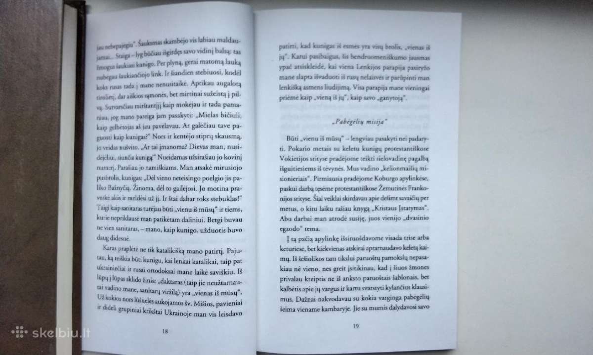 Vien Dievo gana. Gyventi palaiminim dvasia. Kuniga - nuotraukos Nr. 22