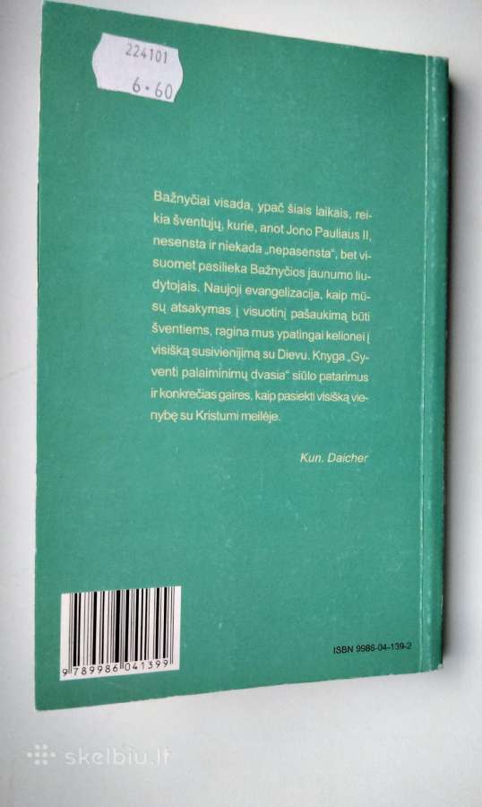 Vien Dievo gana. Gyventi palaiminim dvasia. Kuniga - nuotraukos Nr. 17