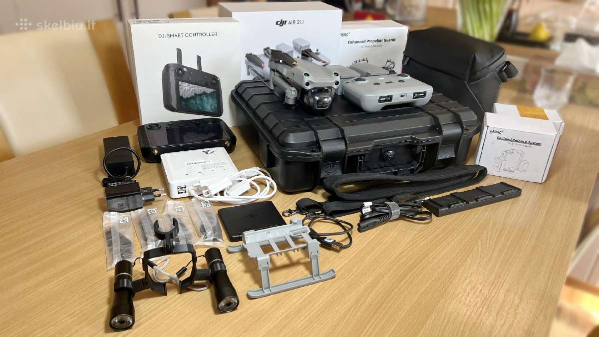 Dji mavic Air2s fly more combo + priedai