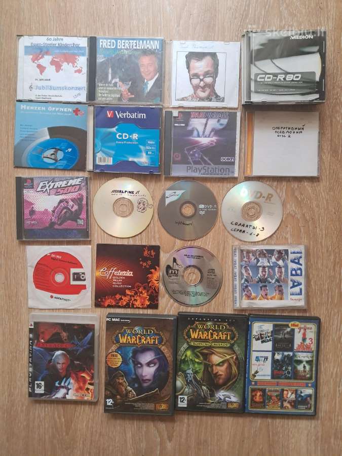 Kompaktiniai diskai CD ir Dvd - nuotraukos Nr. 2