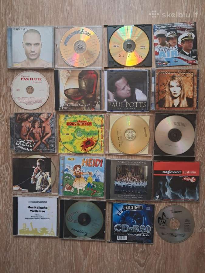 Kompaktiniai diskai CD ir Dvd - nuotraukos Nr. 3