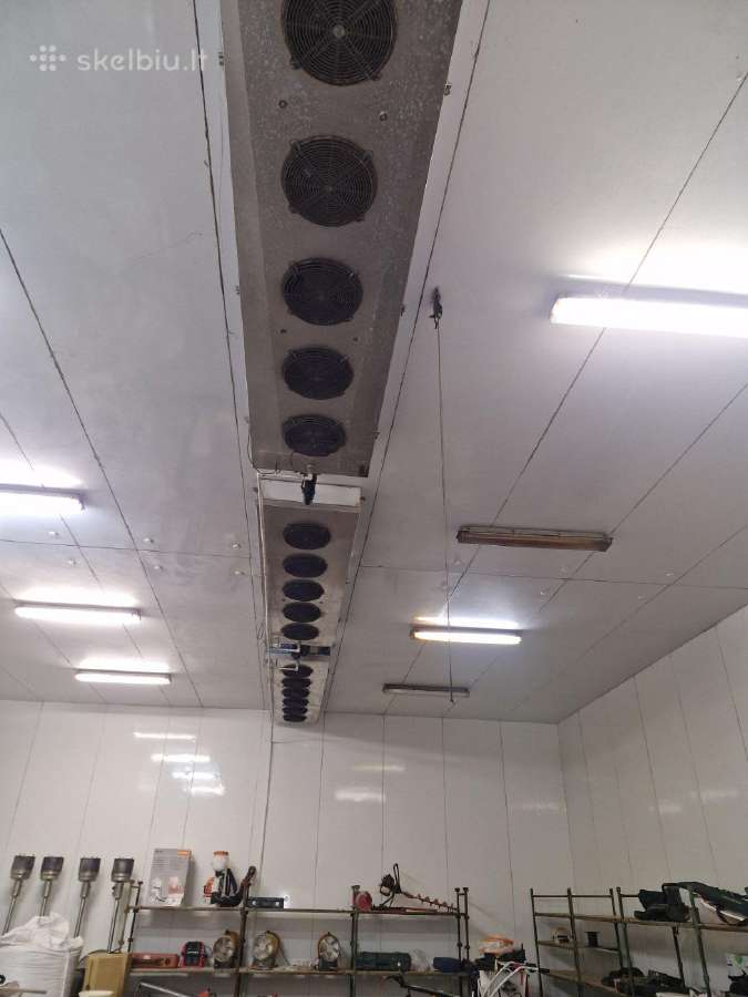 Pramoninis vaisių ir daržovių šaldytuvas 110 m2