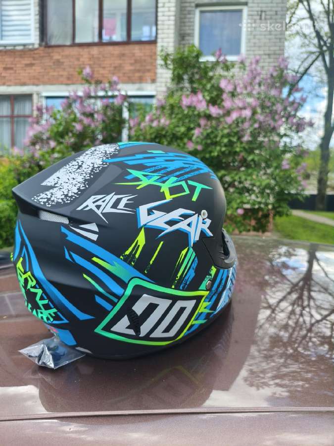 Motocroso tipo šalmai - nuotraukos Nr. 7