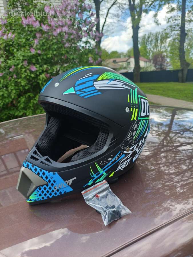 Motocroso tipo šalmai - nuotraukos Nr. 8