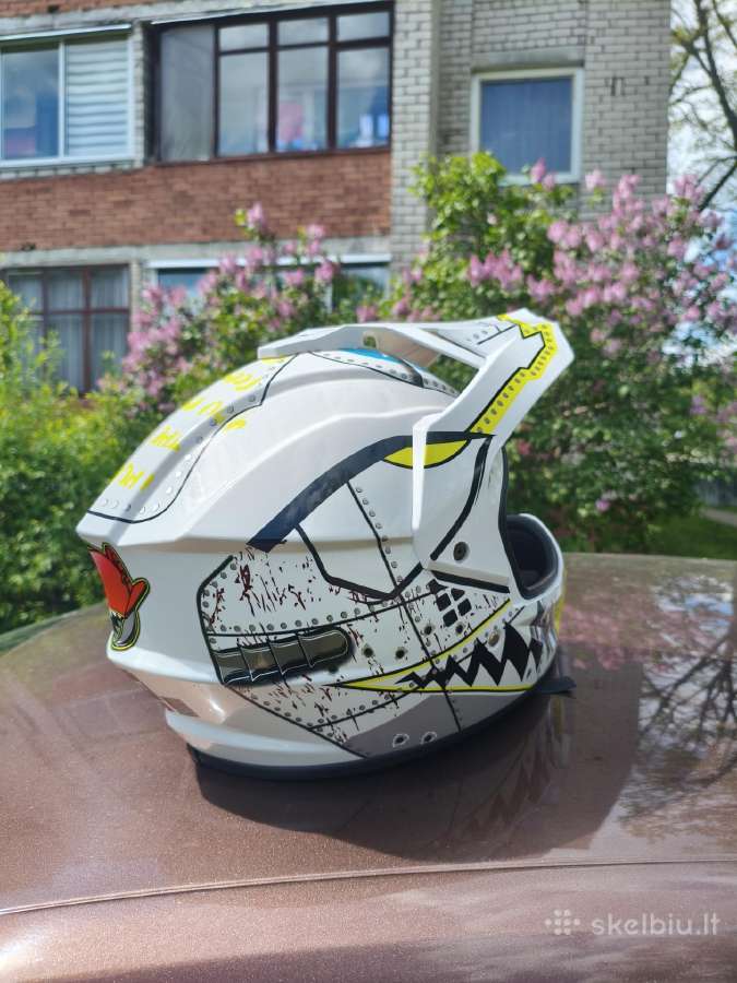 Motocroso tipo šalmai - nuotraukos Nr. 4