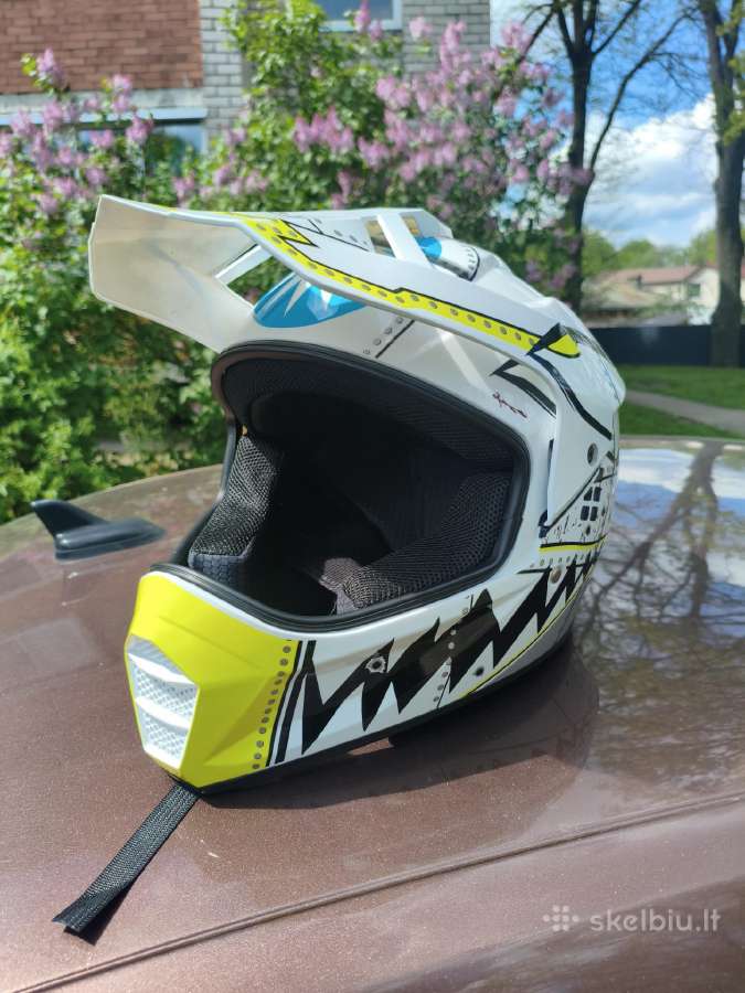 Motocroso tipo šalmai - nuotraukos Nr. 3