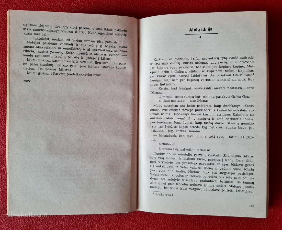Knyga E.hemingvėjus ,Kilimandžaro sniegynai, - nuotraukos Nr. 3