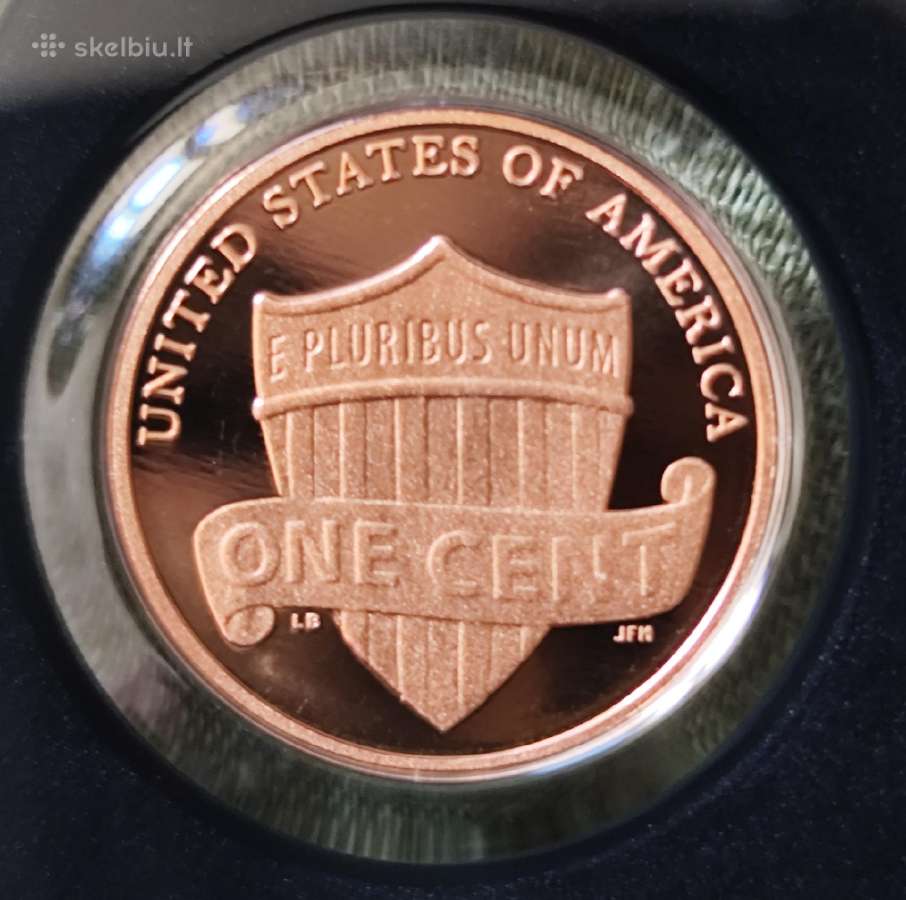 JAV 1 centas 2015m. S. Usa. Proof.