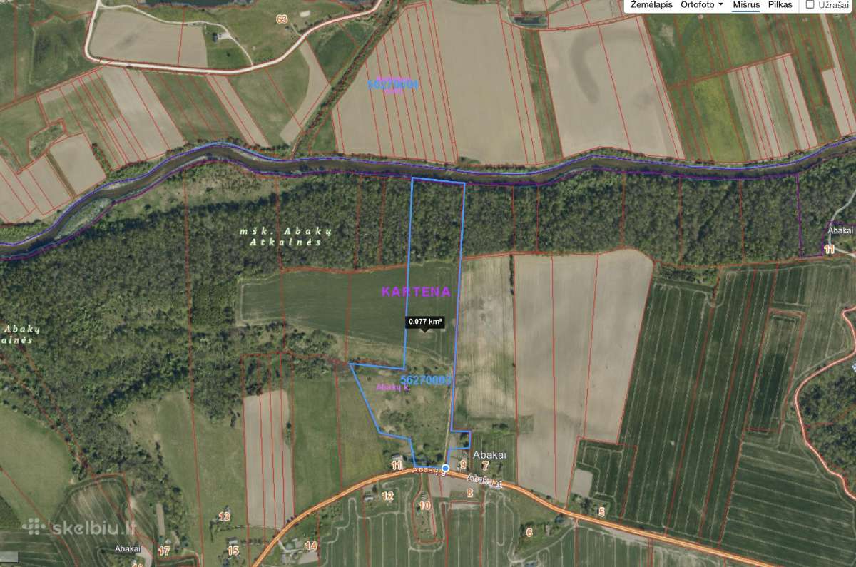 Parduodamas sklypas Kretingos raj. Abakų km. - nuotraukos Nr. 2