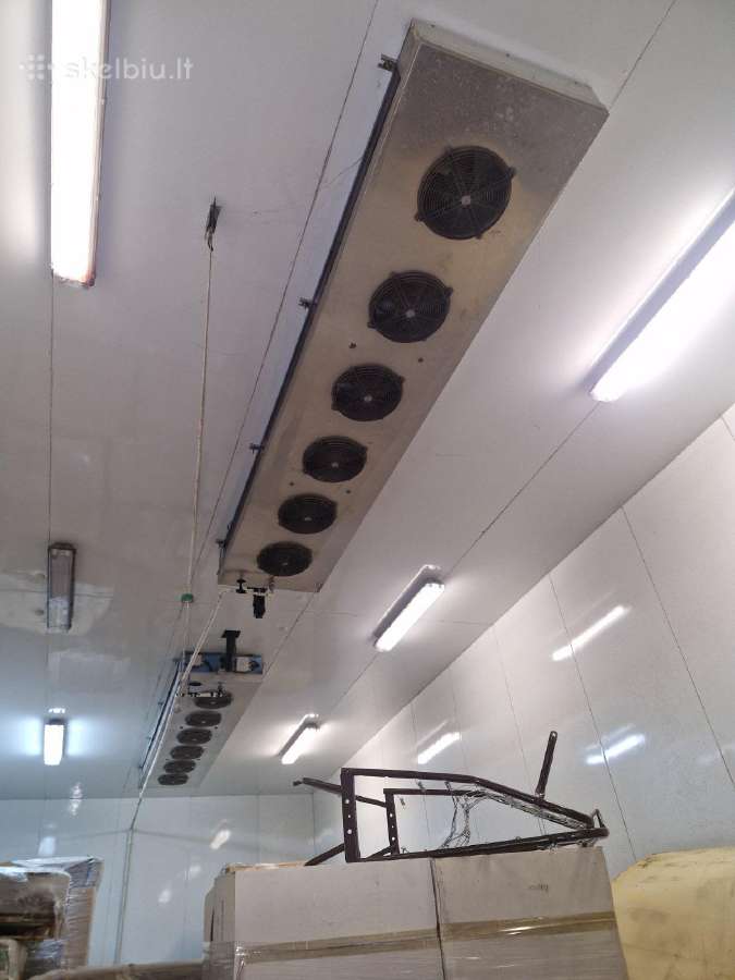 Pramoninis vaisių ir daržovių šaldytuvas 57 m²