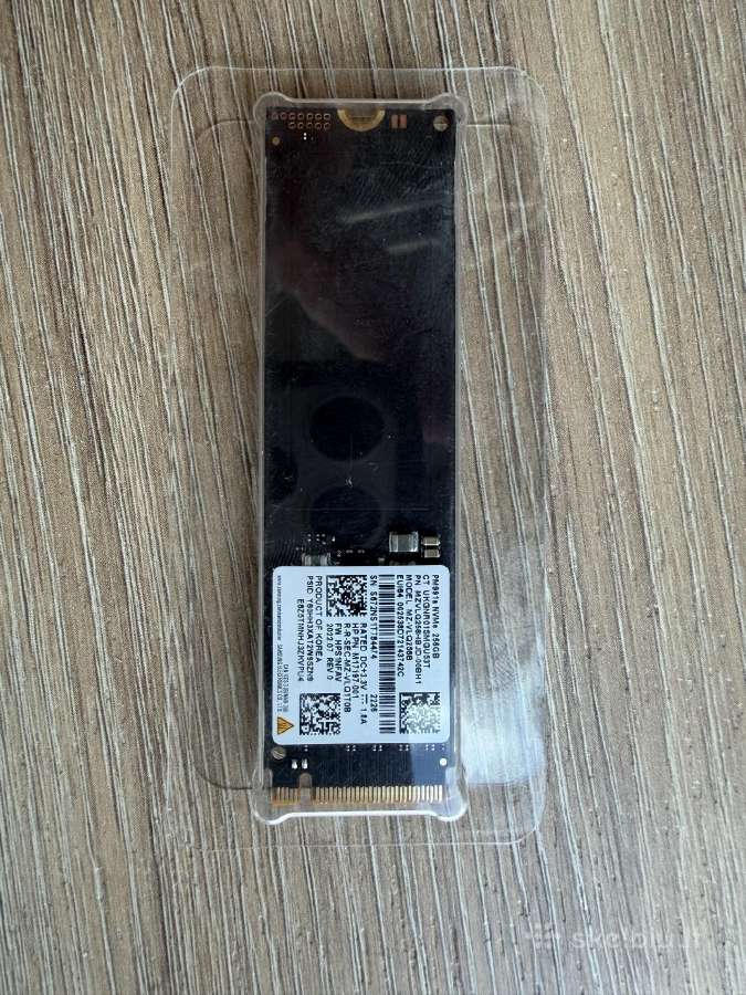 Nauji originalūs Samsung 256gb 2280 SSD diskai