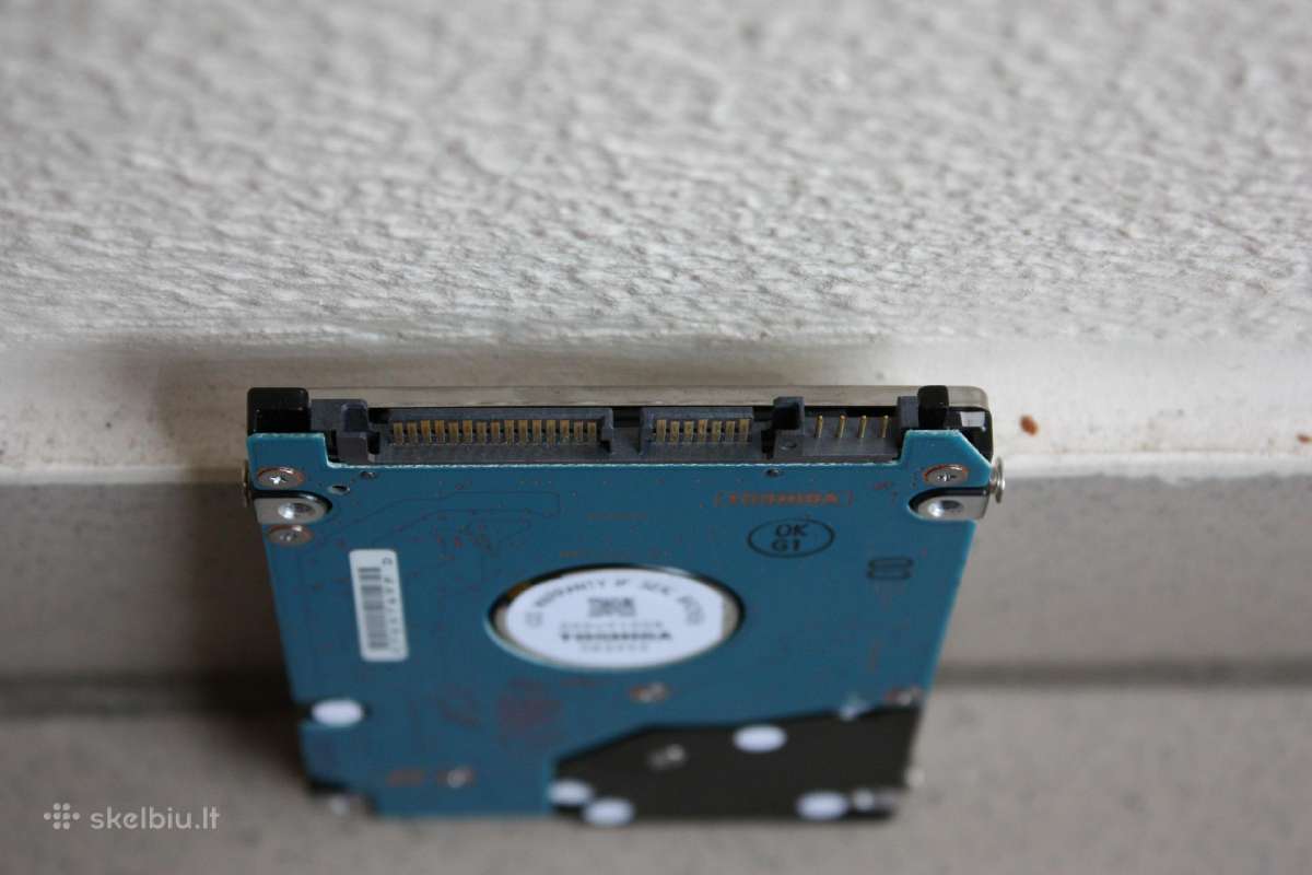Toshiba laptop HDD 2.5" Sata/1,5gb/s 120gb 5400rpm - nuotraukos Nr. 4