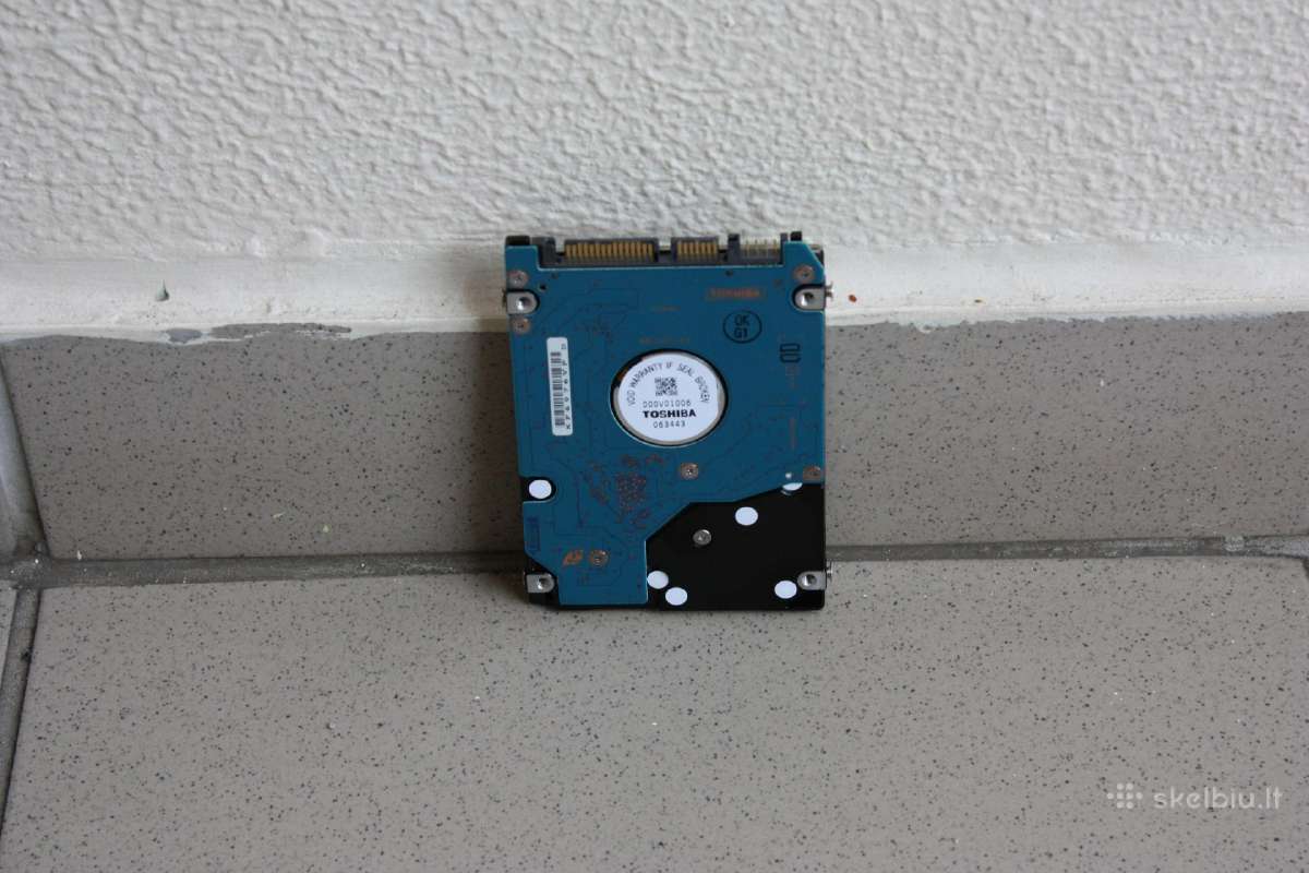 Toshiba laptop HDD 2.5" Sata/1,5gb/s 120gb 5400rpm - nuotraukos Nr. 5