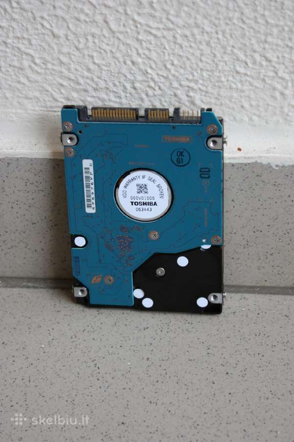 Toshiba laptop HDD 2.5" Sata/1,5gb/s 120gb 5400rpm - nuotraukos Nr. 6