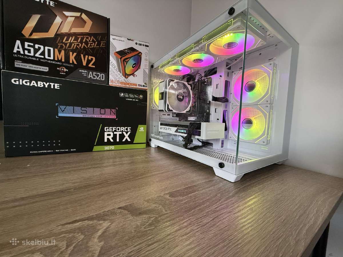 Galingas žaidimų kompiuteris PVM Sf garantija