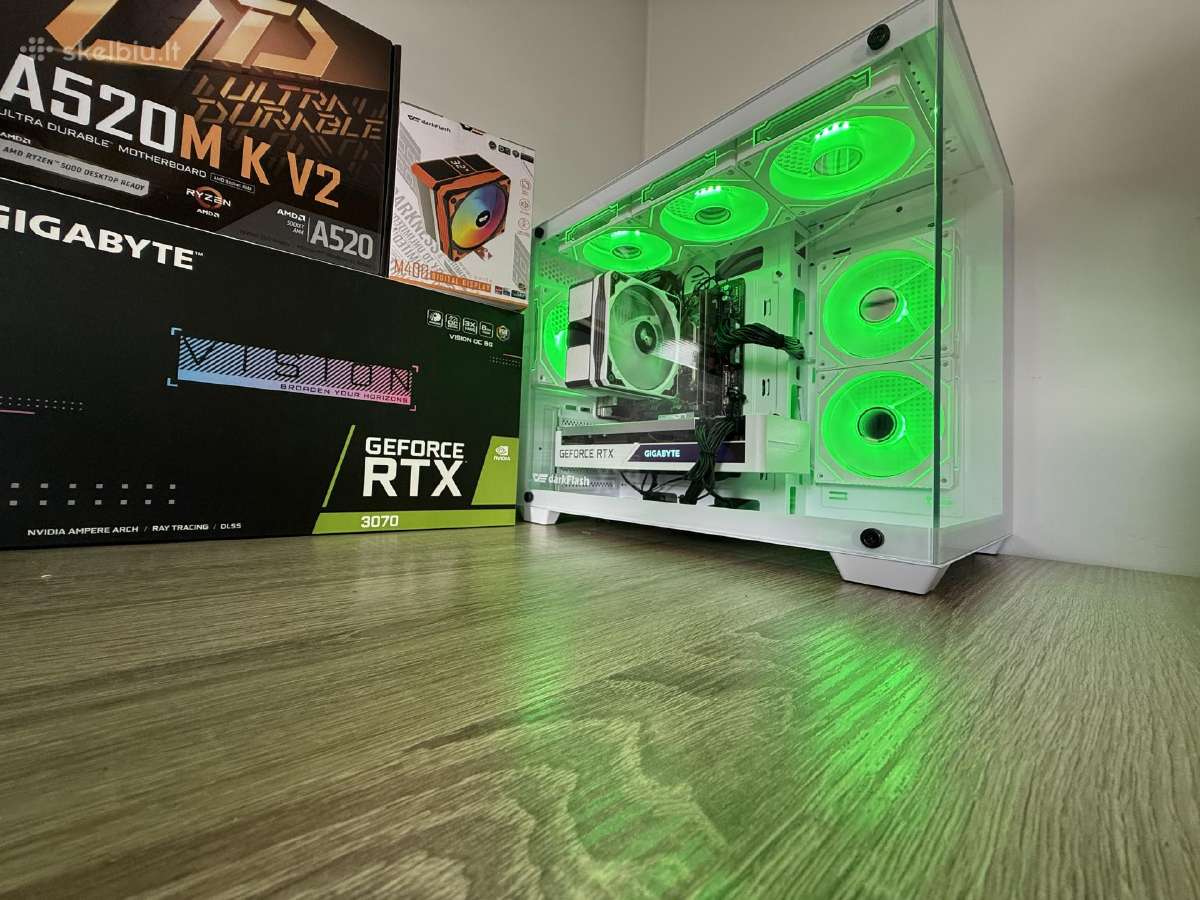 Galingas žaidimų kompiuteris PVM Sf garantija - nuotraukos Nr. 6