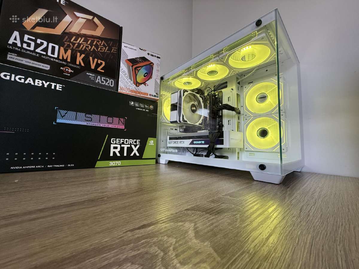 Galingas žaidimų kompiuteris PVM Sf garantija - nuotraukos Nr. 7