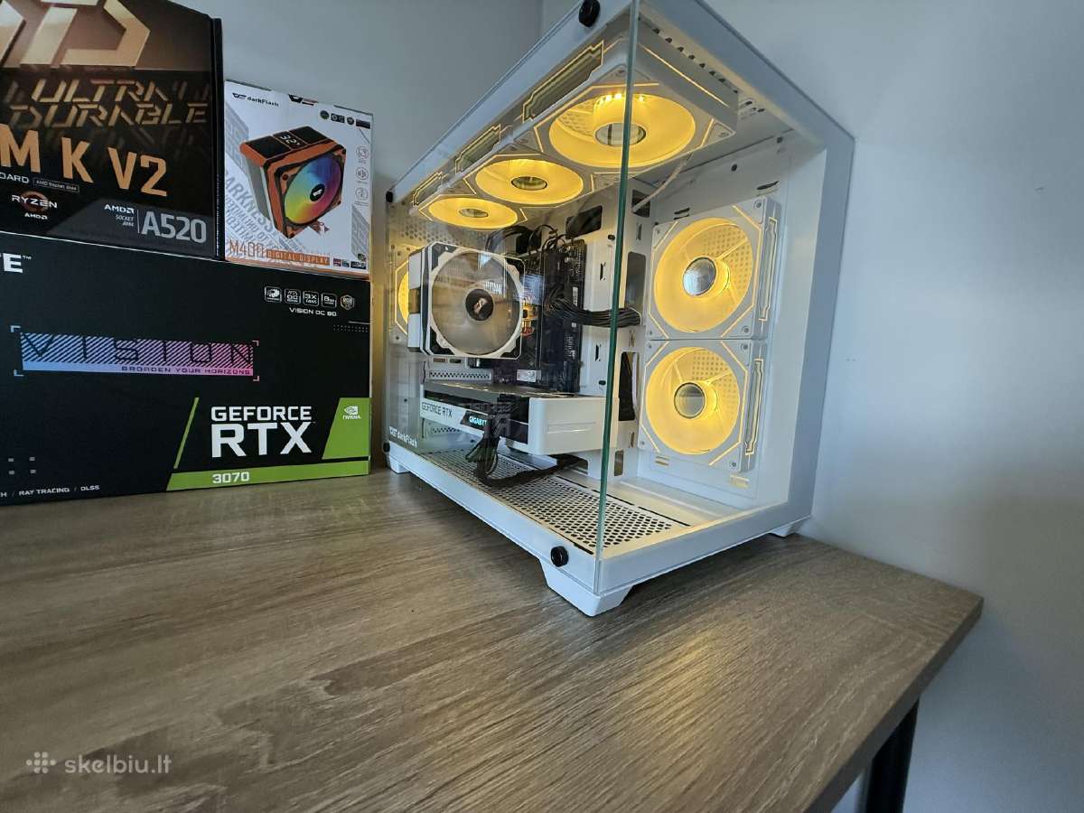 Galingas žaidimų kompiuteris PVM Sf garantija - nuotraukos Nr. 8