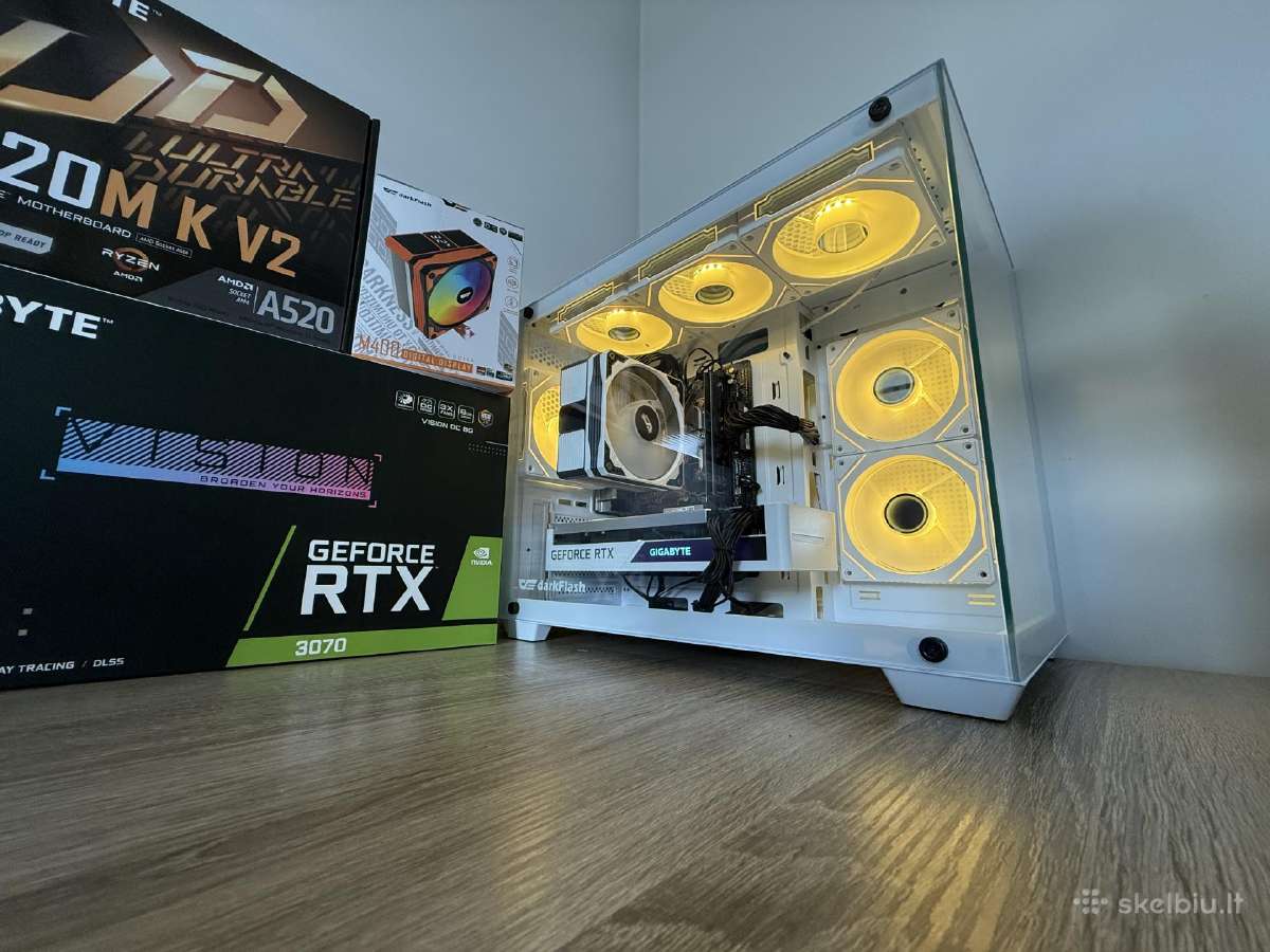 Galingas žaidimų kompiuteris PVM Sf garantija - nuotraukos Nr. 9