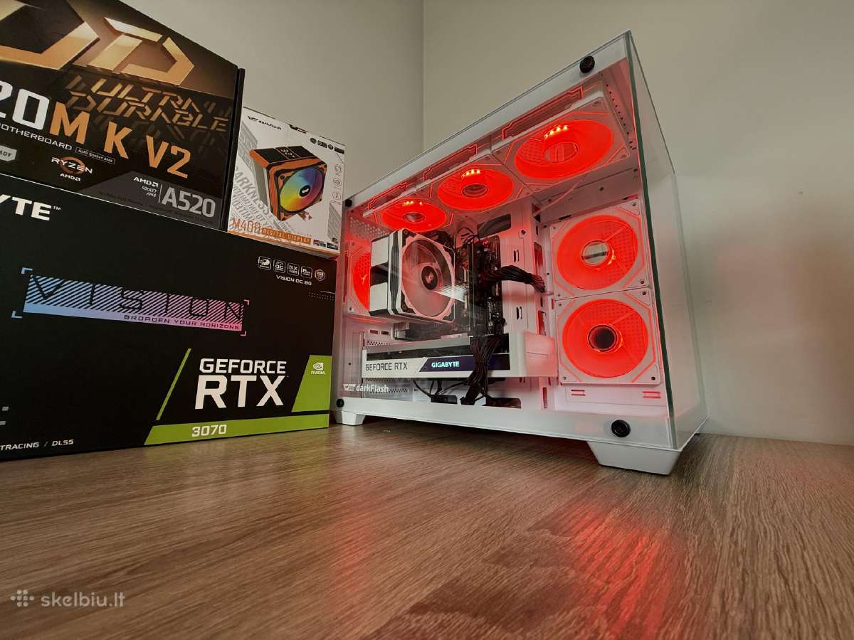 Galingas žaidimų kompiuteris PVM Sf garantija - nuotraukos Nr. 10