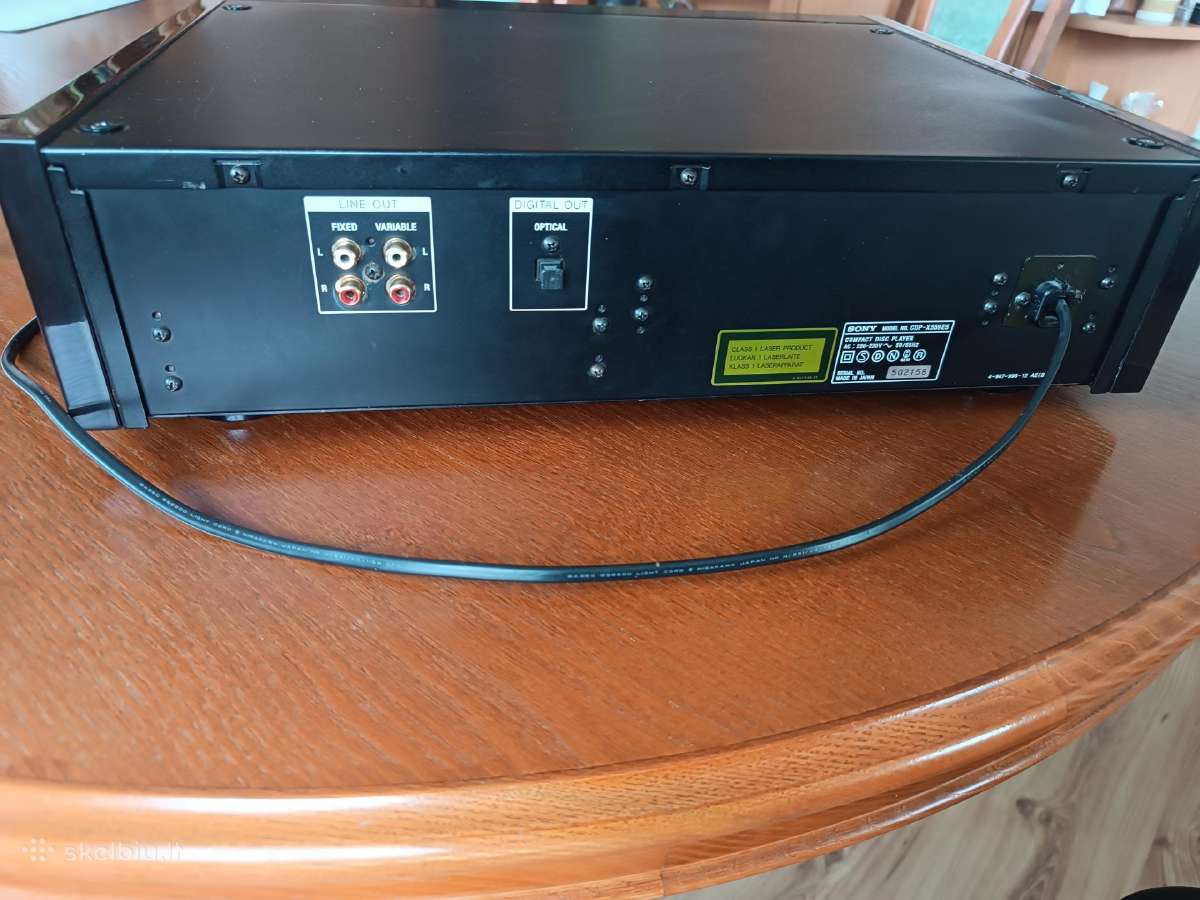 Parduodamas Sony Cdp-x559es - nuotraukos Nr. 7