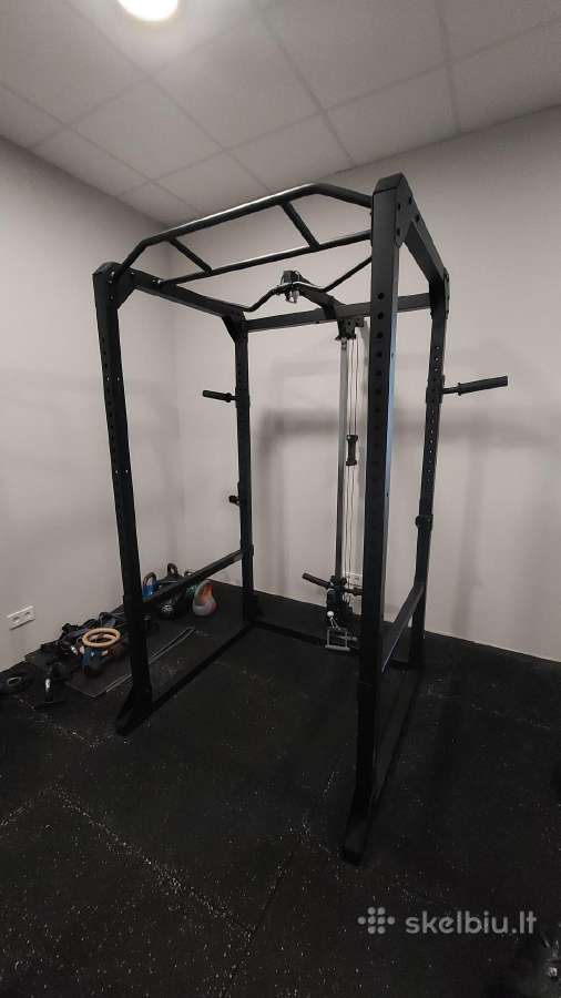 Jėgos stovas Decathlon Power Rack 900 - nuotraukos Nr. 4