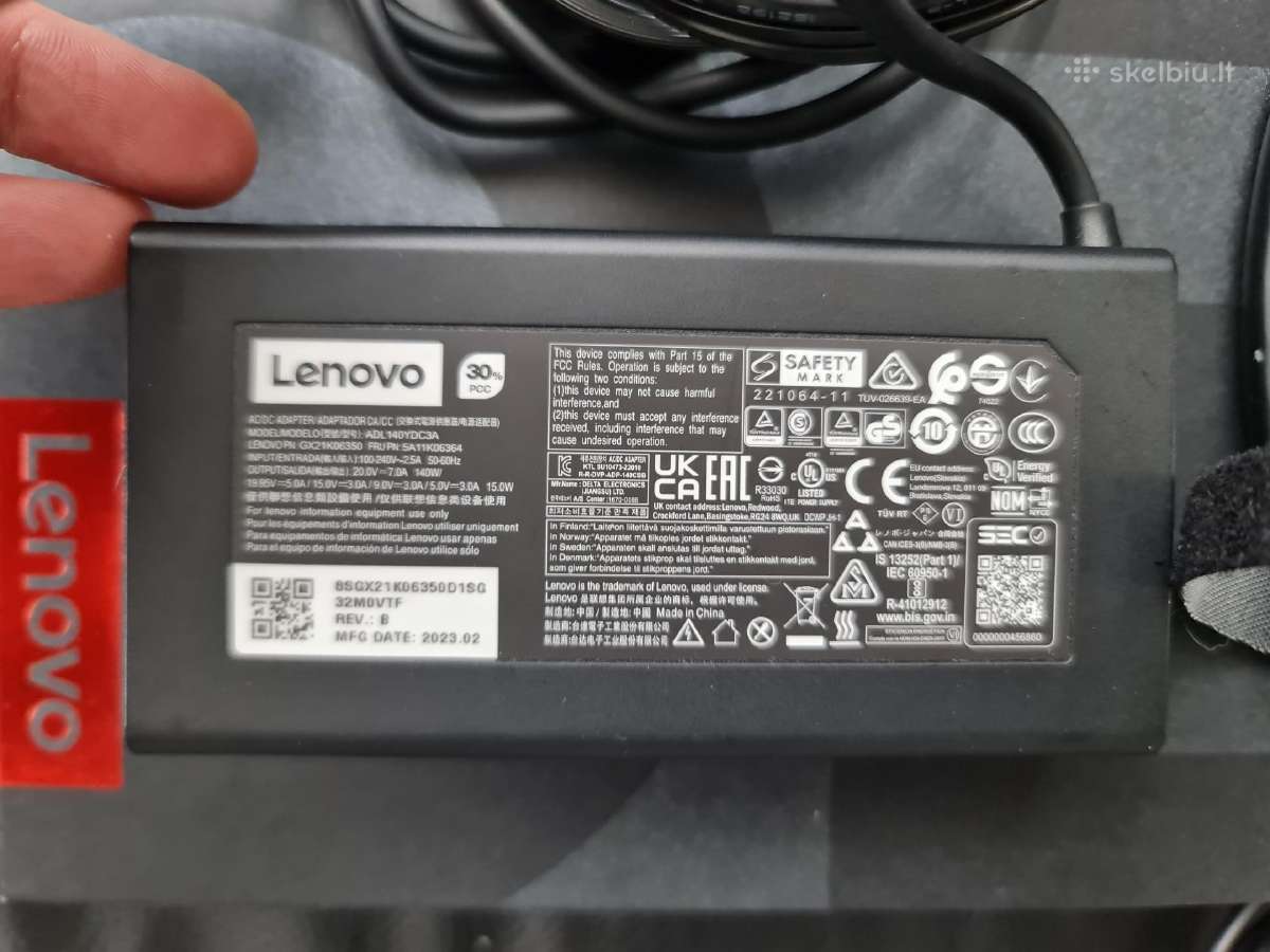 Lenovo Legion 9i Gen 8 - Rtx 4090 / 64gb / 2tb - nuotraukos Nr. 10