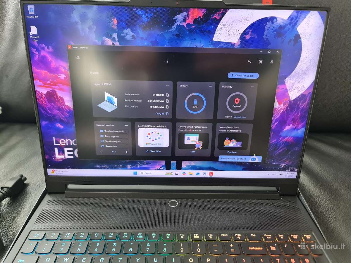 Lenovo Legion 9i Gen 8 - Rtx 4090 / 64gb / 2tb