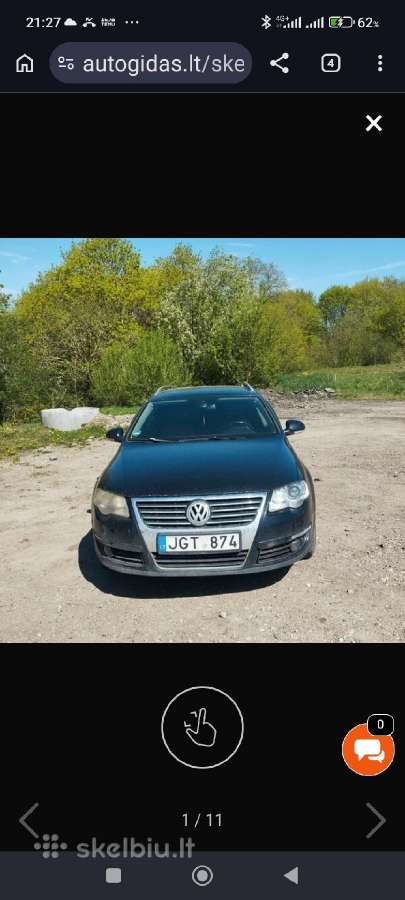Volkswagen Passat dalimis
