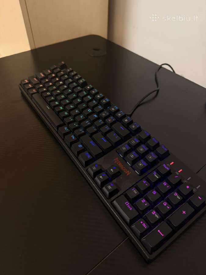 Red Dragonk582 Rgb Klaviatūra