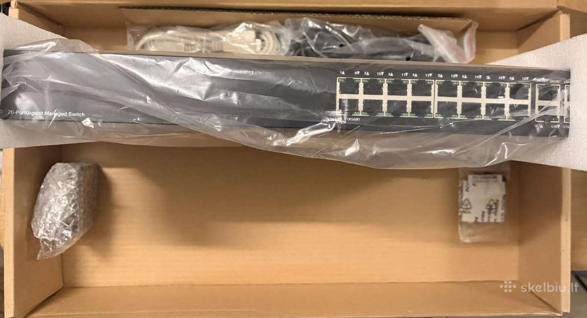 Cisco Sg300-20 20 prievadų L3 valdomas Gigabit - nuotraukos Nr. 4