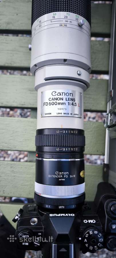 Canon fd 500mm. 1:4,5 L - nuotraukos Nr. 2