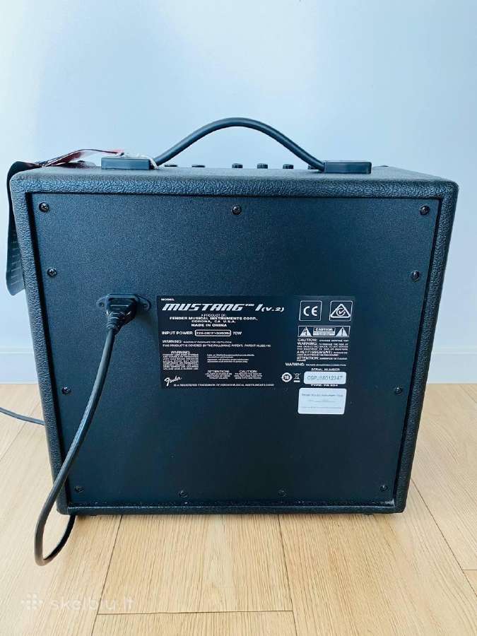Fender Mustang I V.2 combo - nuotraukos Nr. 4