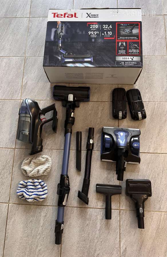 Tefal X-force flex 14.60 Dulkių siurblys plaunamas