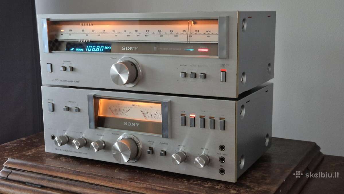 Sony Ta-515 ir St-515 - nuotraukos Nr. 3