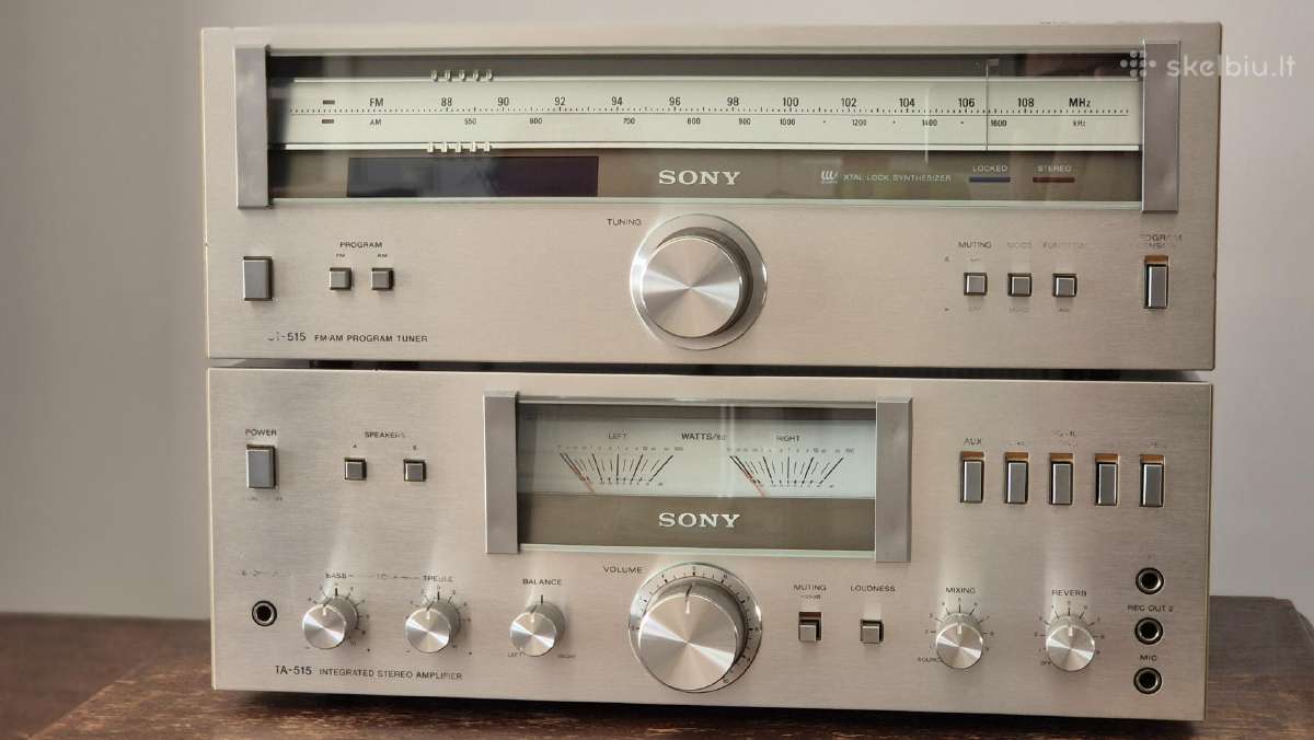 Sony Ta-515 ir St-515 - nuotraukos Nr. 5