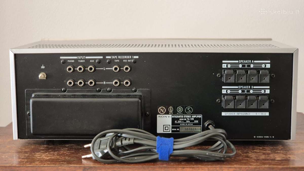 Sony Ta-515 ir St-515 - nuotraukos Nr. 11