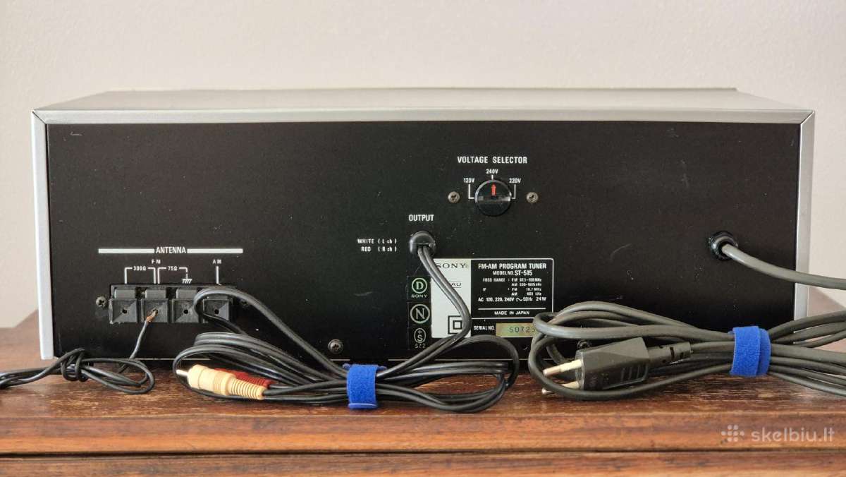 Sony Ta-515 ir St-515 - nuotraukos Nr. 9