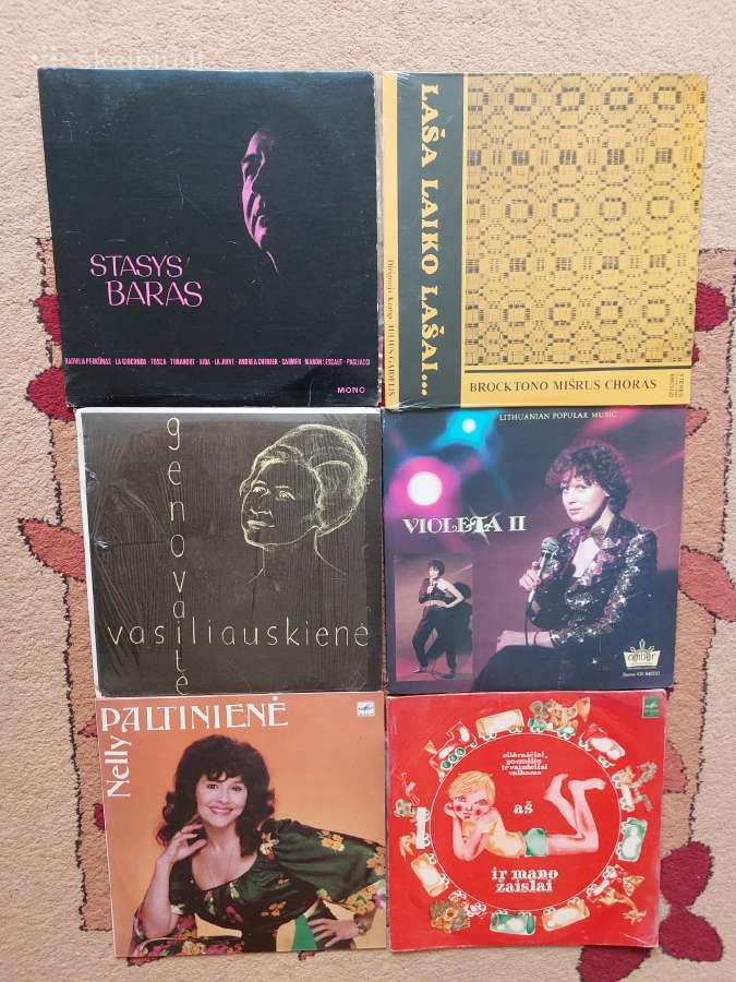Lietuviškos plokštelės lp