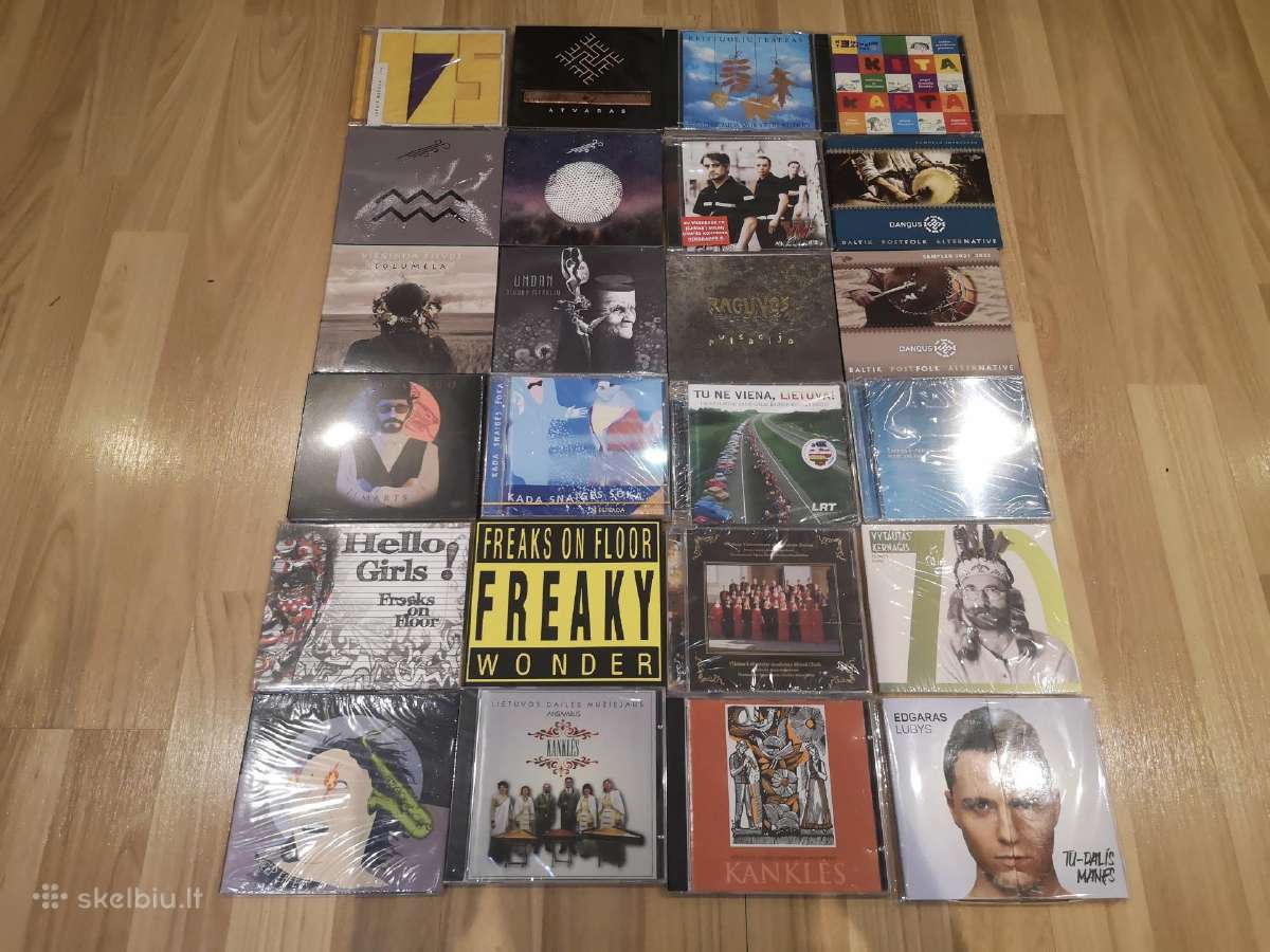 Lietuviški kompaktiniai diskai CD