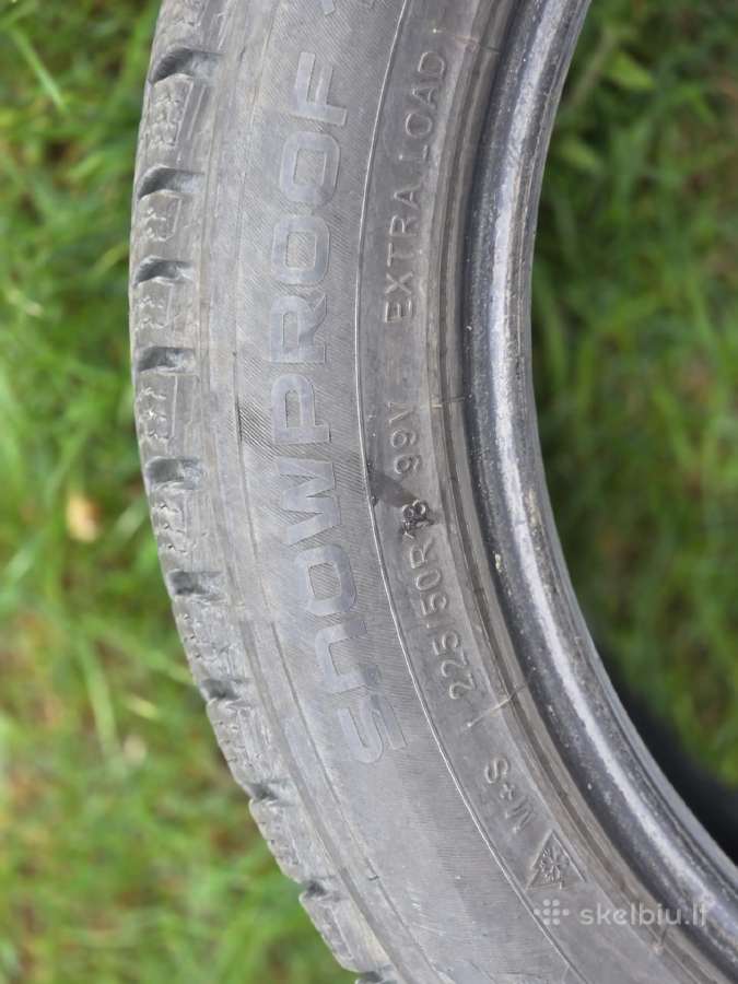 225/50 R18 Nokian Snowproof 1 žieminės padangos