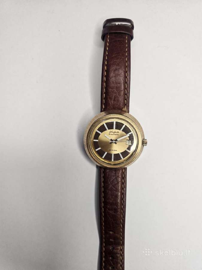 Glashutte Spezimatic ufo 1975 m Made in Gdr - nuotraukos Nr. 2