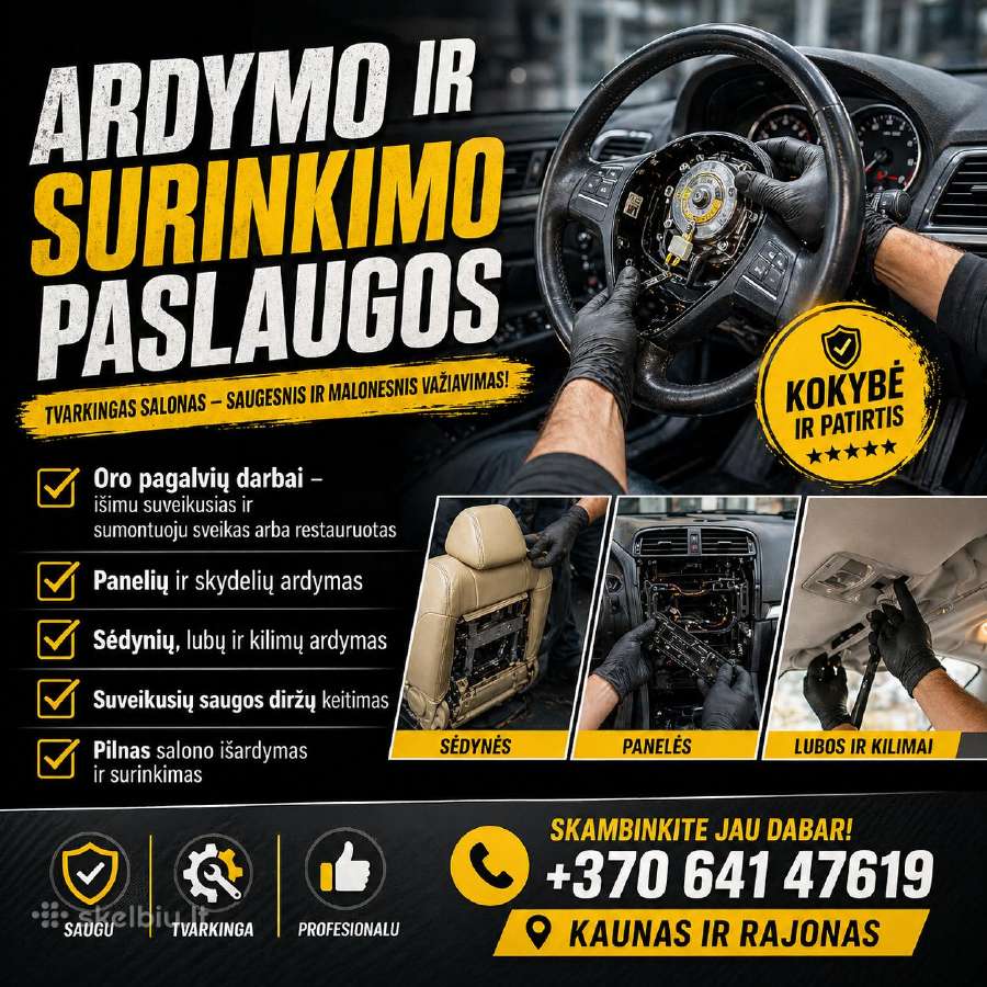 Automobilių išrinkimas-surinkimas