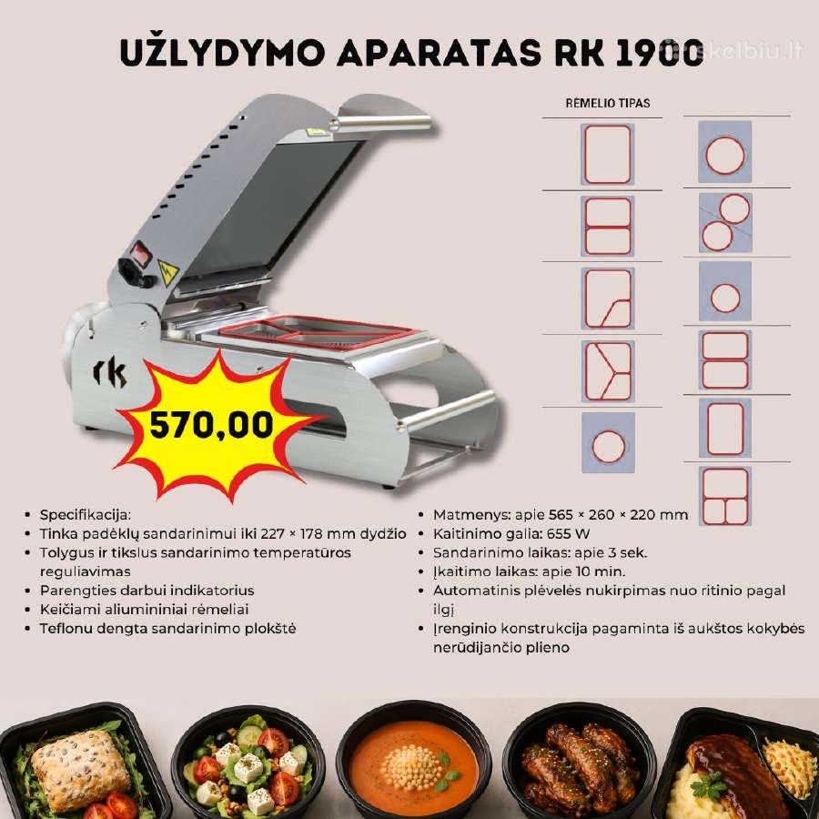 Užlydymo Aparatas