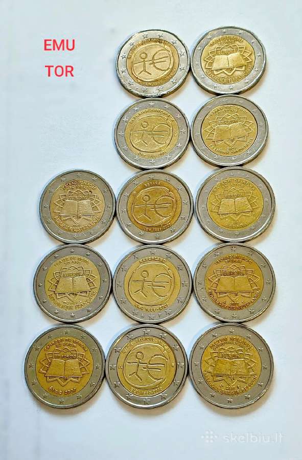 Euro monetos iš apyvartos.