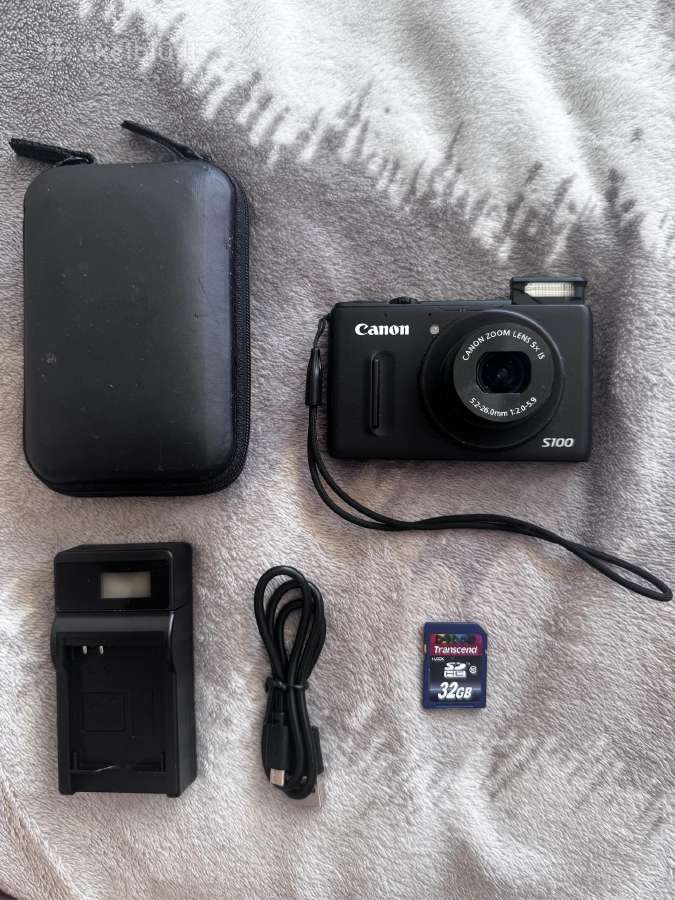 Canon Powershot S100 skaitmeninis fotoaparatas